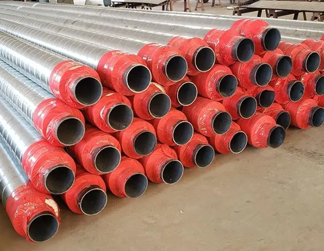 外铁皮架空保温钢管